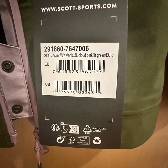 Scott Vertic 3L Ski Jacket - Shell - Picture 13 of 16